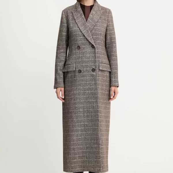 TWINSET Παλτό με προσθήκη μαλλιού Twinset