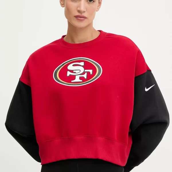 Nike Μπλούζα Nike Oversized Crew Fleece