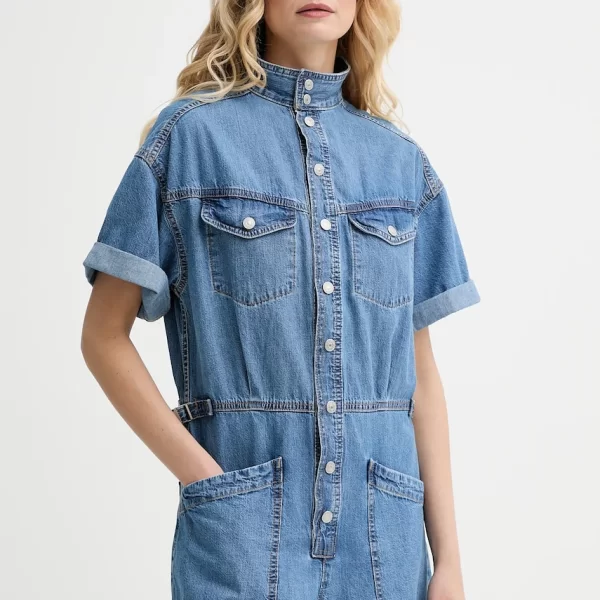 Levi's Ολόσωμη φόρμα τζιν Levi's SS SURPLUS ROMPER