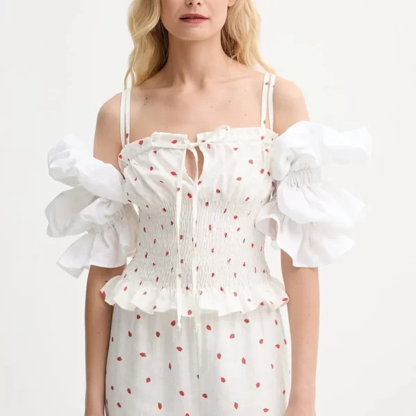 The Sleeper Λευκή μπλούζα The Sleeper