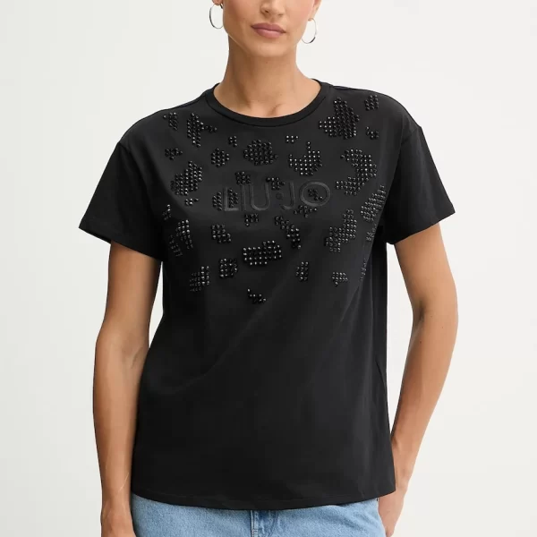 Liu Jo Βαμβακερό μπλουζάκι Liu Jo