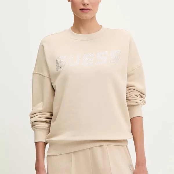 Guess Βαμβακερή μπλούζα Guess PRIMULA