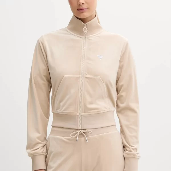 Guess Βελούδινη μπλούζα Guess COUTURE