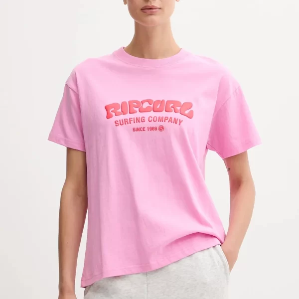 Rip Curl Βαμβακερό μπλουζάκι Rip Curl