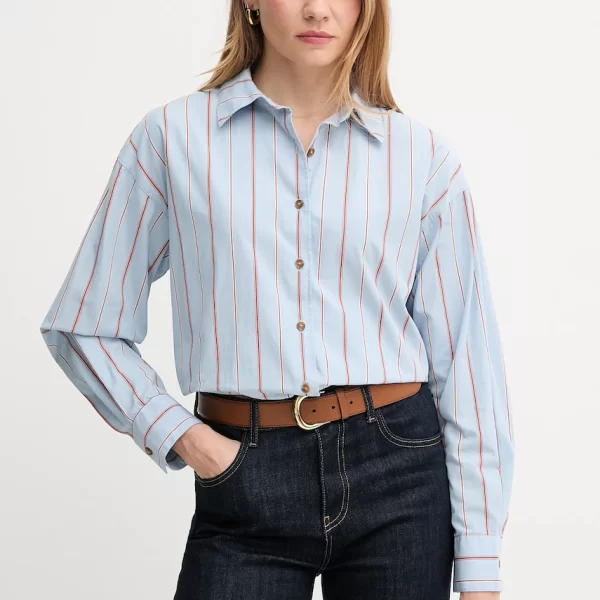 BARBOUR Βαμβακερό πουκάμισο Barbour SAFFRON