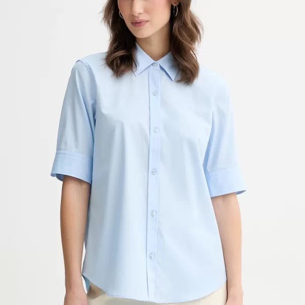 HUGO HUGO πουκάμισο γυναικείο βαμβακερό