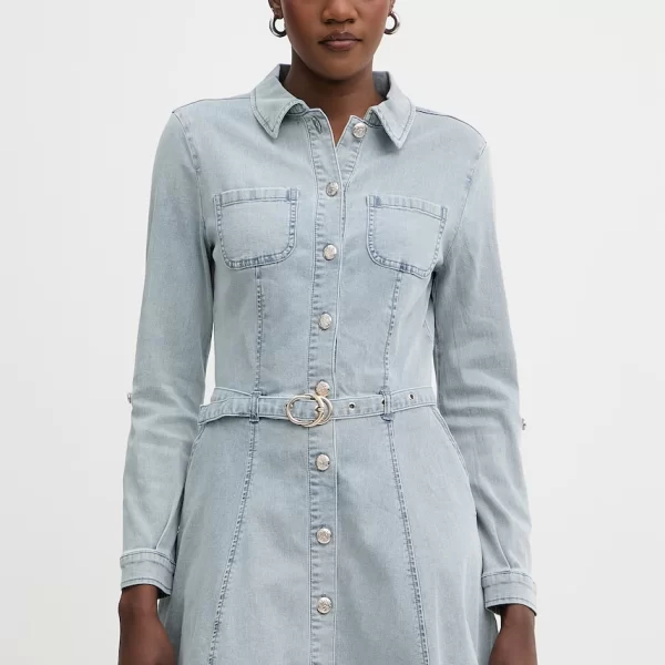 MORGAN Morgan σεμιζιέ ντένιμ