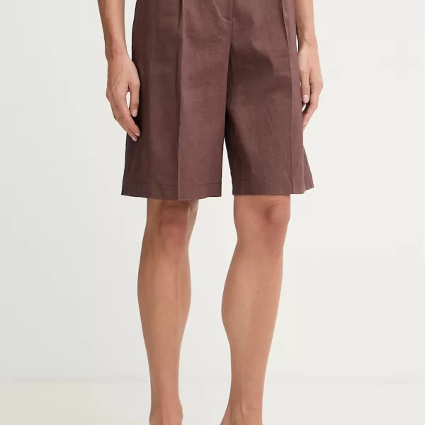 PINKO Pinko βερμούδα γυναικεία με λινό