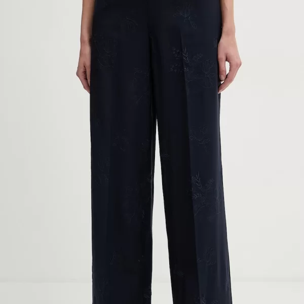 TWINSET Twinset παντελόνια γυναικεία με βισκόζη