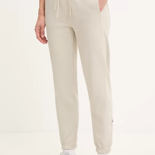 Adidas by Stella McCartney adidas by Stella McCartney Παντελόνι επίσημο γυναικείο βαμβακερό