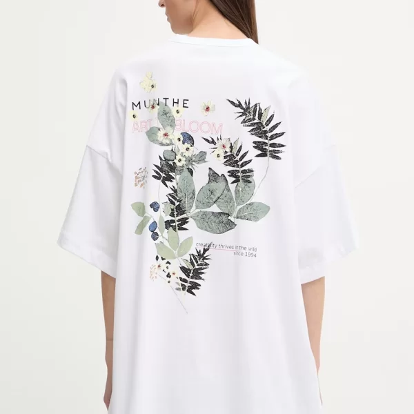 MUNTHE MUNTHE t-shirt γυναικείο βαμβακερό LANSTER