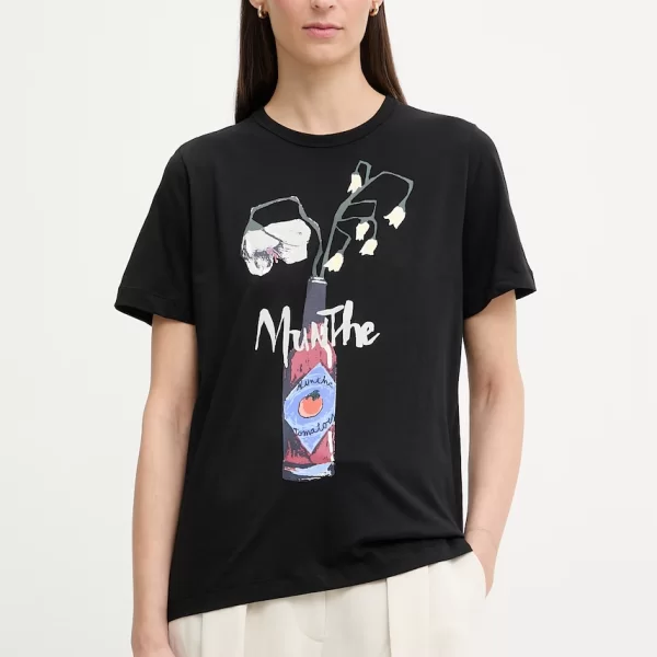 MUNTHE MUNTHE t-shirt γυναικείο βαμβακερό BILCIS