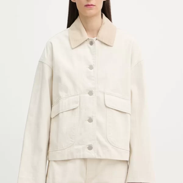 RAG & BONE Rag & Bone κοντό γυναικείο βαμβακερό μπουφάν Natalia