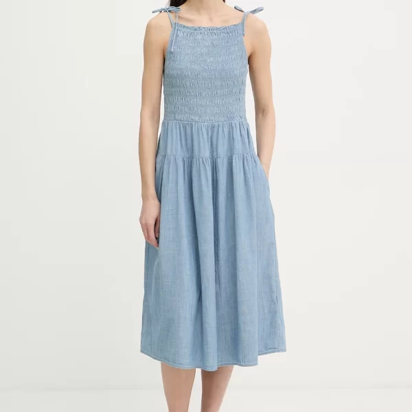 Levi's Levi's Φόρεμα babydoll από βαμβάκι MONACO COTTON