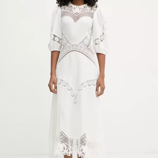 TWINSET Twinset φόρεμα φαρδύ με βισκόζη