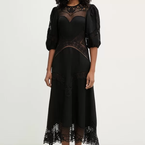 TWINSET Twinset Φόρεμα flared με βισκόζη