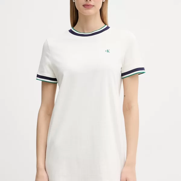 Calvin Klein Jeans Calvin Klein Jeans φόρεμα βαμβακερό