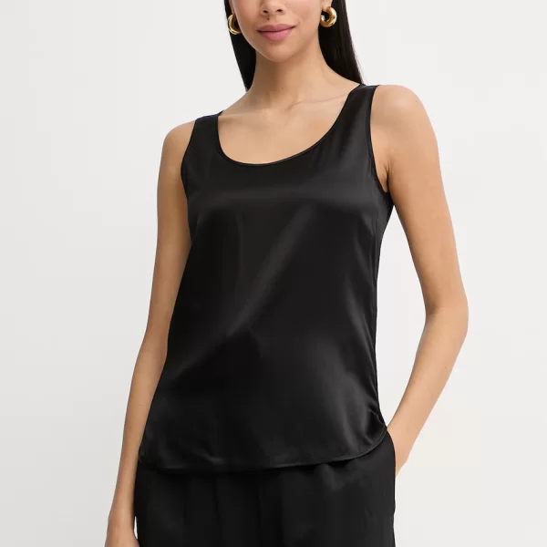 MM by Max Mara MM by Max Mara Τοπ γυναικείο από μετάξι PAN