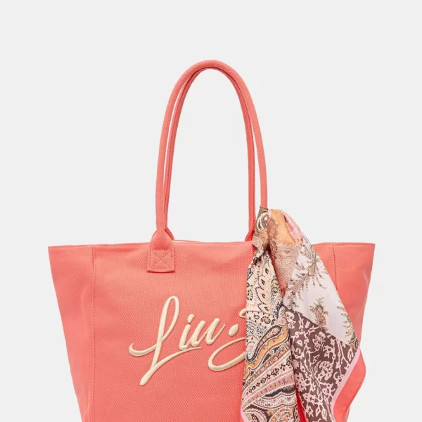 Liu Jo Liu Jo τσάντα παραλίας γυναικεία βαμβακερή