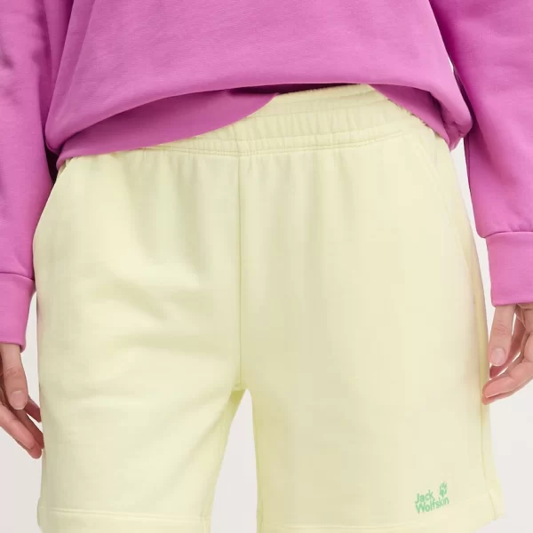 JACK WOLFSKIN Jack Wolfskin σορτς επίσημα γυναικεία βαμβακερά Celebrate The Paw