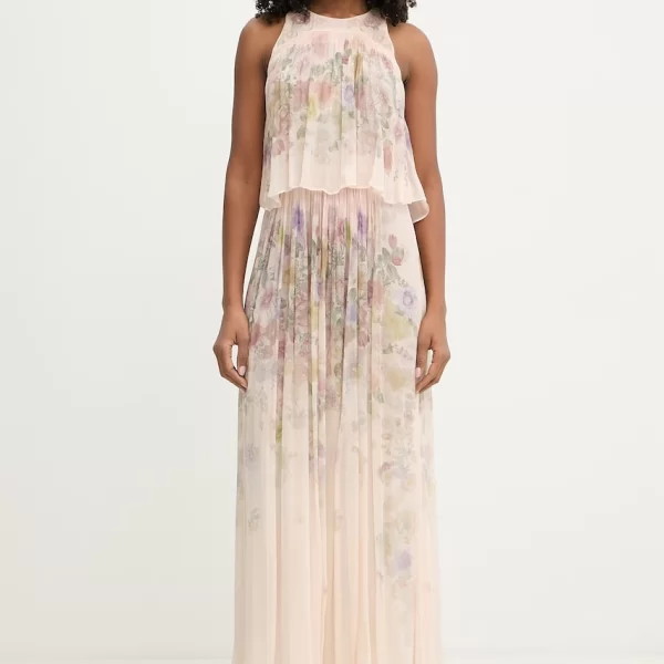 TWINSET Twinset πλισέ φόρεμα με βισκόζη