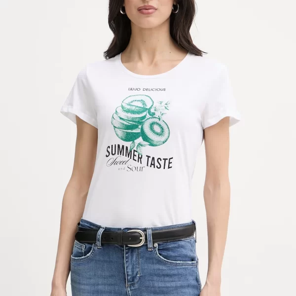 Liu Jo Liu Jo T-shirt γυναικείο βαμβακερό