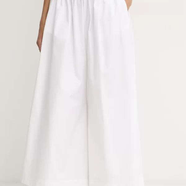 Boss BOSS παντελόνι γυναικείο βαμβακερό Talini