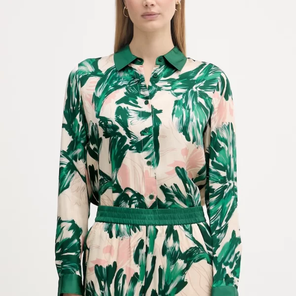 MARC AUREL Marc Aurel πουκάμισο γυναικείο με βισκόζη