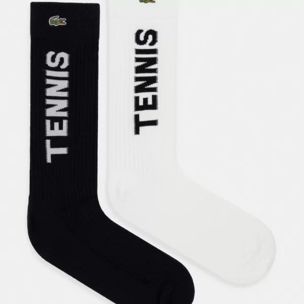 Lacoste Lacoste κάλτσες βαμβακερές 2-pack