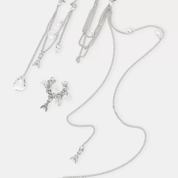 Patrizia Pepe Patrizia Pepe Σκουλαρίκια Γυναικεία 3-pack