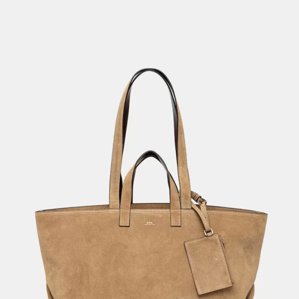 A.P.C. A.P.C. μικρή τσάντα γυναικεία από δέρμα σουέτ LE DRUMMER