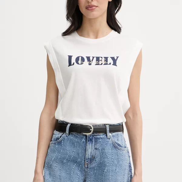 MORGAN Morgan τοπ γυναικείο βαμβακερό