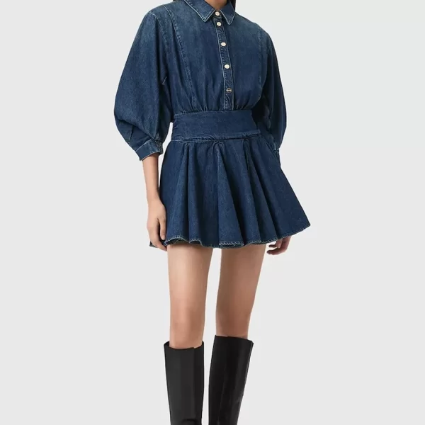 AllSaints AllSaints Φόρεμα φαρδύ ντένιμ ARLO