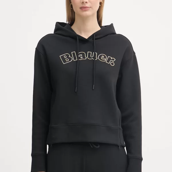 BLAUER Blauer μπλούζα με κουκούλα γυναικεία με βαμβάκι FAYETTE