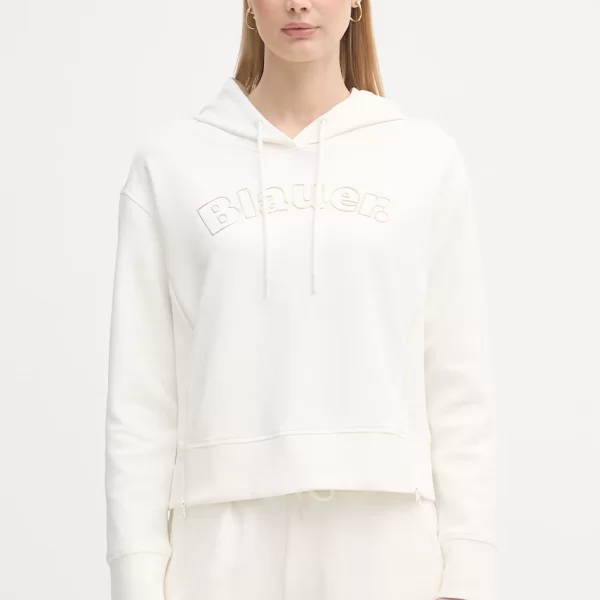 BLAUER Blauer μπλούζα με κουκούλα Γυναικεία με βαμβάκι FAYETTE