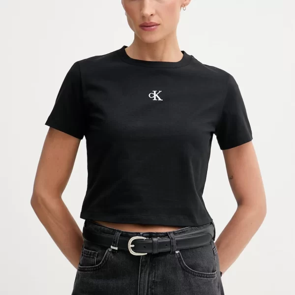 Calvin Klein Jeans Calvin Klein Jeans T-shirt βασικό βαμβάκι με ελαστάν