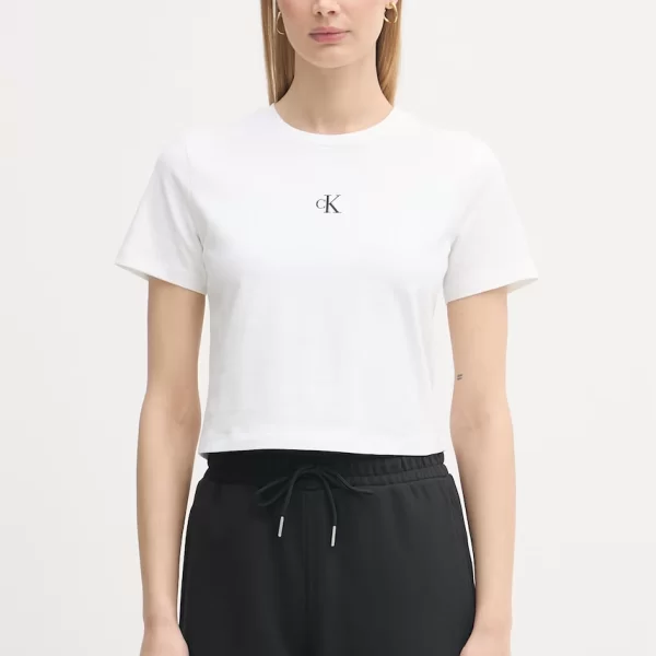 Calvin Klein Jeans Calvin Klein Jeans t-shirt basic βαμβακερό με ελαστάν