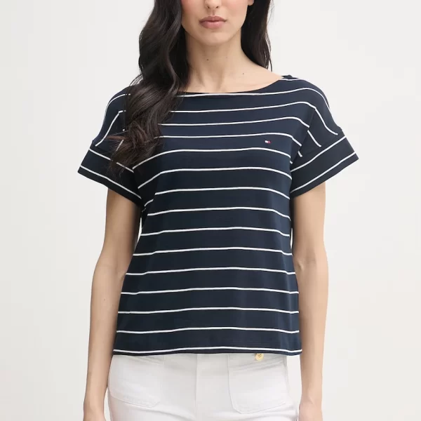 Tommy Hilfiger Tommy Hilfiger T-shirt γυναικείο βαμβακερό