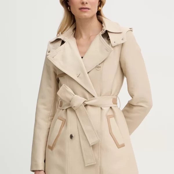 MORGAN Morgan καμπαρντίνα γυναικεία με βαμβάκι