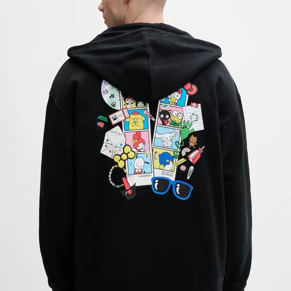 Converse Converse μπλούζα με κουμπιά βαμβακερή x HELLO KITTY