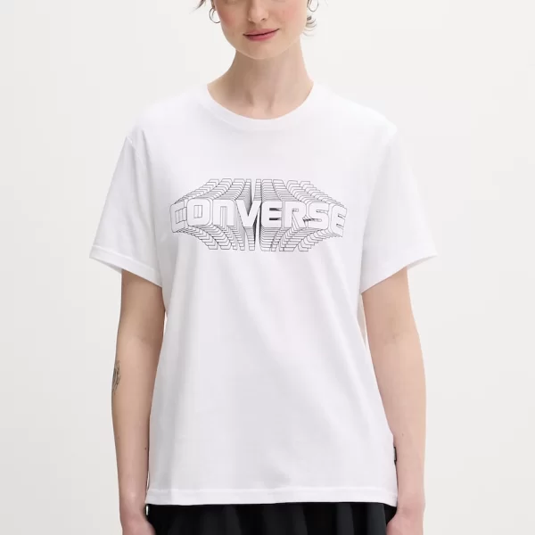 Converse Converse t-shirt γυναικείο βαμβακερό