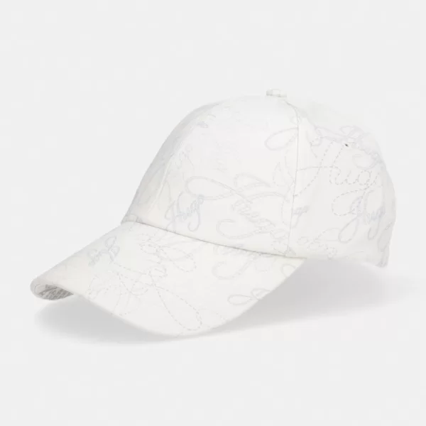 HUGO HUGO καπέλο μπέιζμπολ γυναικείο βαμβακερό Ally-M-PR