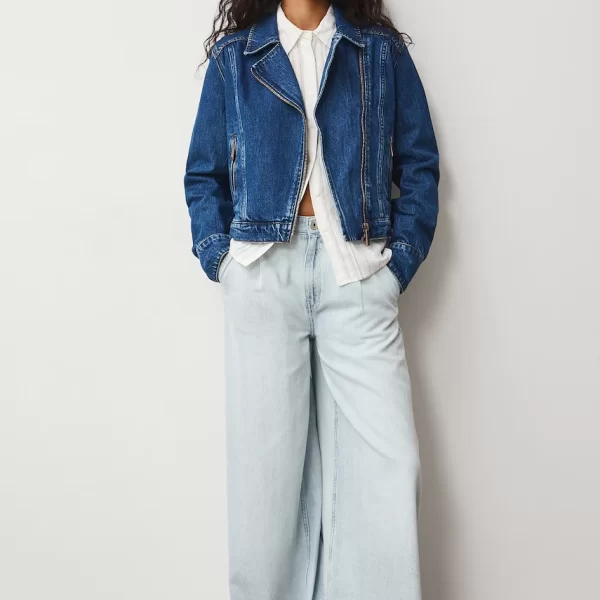 Medicine Medicine Τζιν μπουφάν γυναικείο βαμβακερό