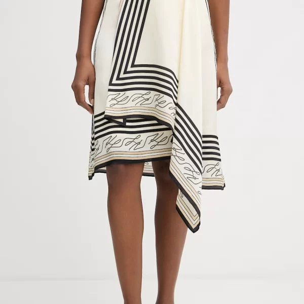 Karl Lagerfeld Karl Lagerfeld φούστα με βισκόζη