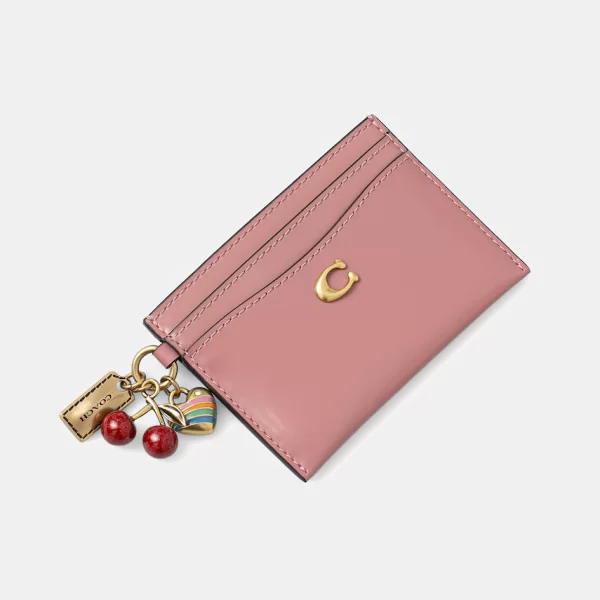 Coach Coach Θήκη για κάρτες γυναικεία δερμάτινη