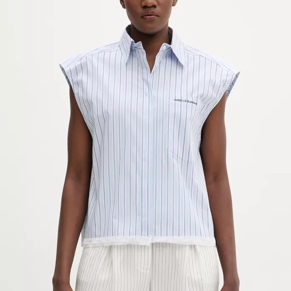 Isabelle Blanche Isabelle Blanche πουκάμισο Γυναικείο με βαμβάκι