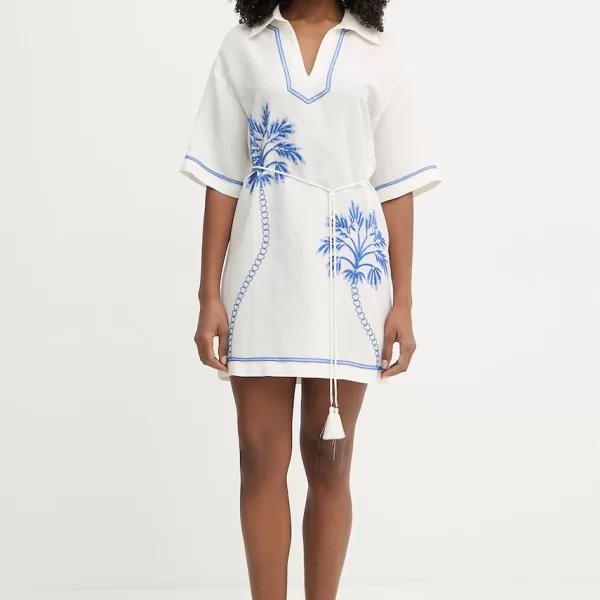 TWINSET Twinset καλοκαιρινό με λινό