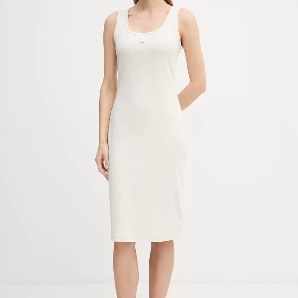 Calvin Klein Jeans Calvin Klein Jeans Φόρεμα από βαμβάκι με ελαστάν