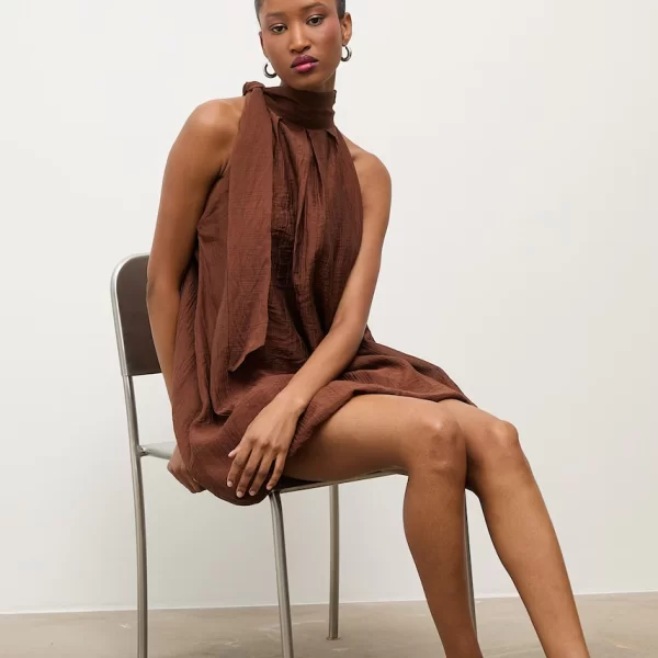 Answear Lab Answear.LAB Φόρεμα balloon με lyocell