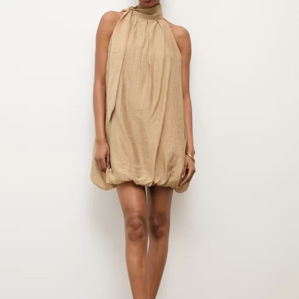 Answear Lab Answear.LAB Φόρεμα balloon με lyocell